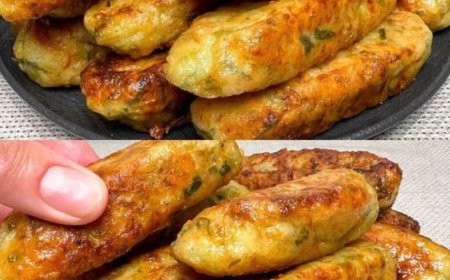 Zucchini mit Haferflocken schmeckt besser als Fleisch! Gesund und unglaublich lecker