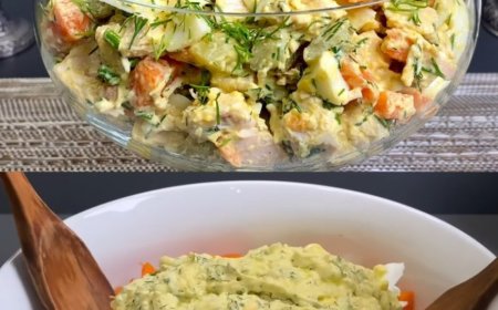 Ein längst vergessener Salat, aber sehr lecker aus einfachen Produkten! Keine Mayonnaise