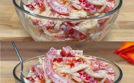 Sehr leckerer Salat vom Roten Meer