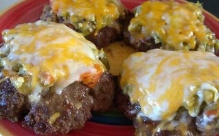 Low Carb Chile Burger