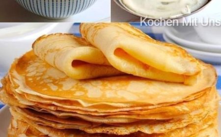 Omas Pfannkuchen mit Geheimzutat die jeder zu Hause hat
