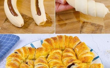 Schokobanane im Blätterteig: So einen einfachen und leckeren Snack haben Sie noch nie probiert