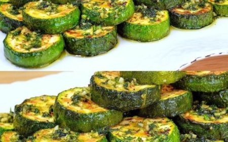 Ohh mensch Ich habe noch nie so leckere Zucchini gegessen