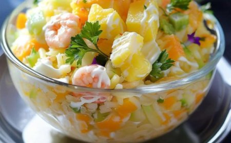 Erfrischender Hawaii-Salat für den Sommer