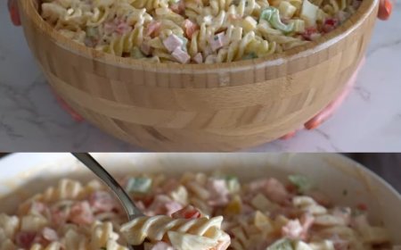 Nudelsalat mit lecker Geheimsoße