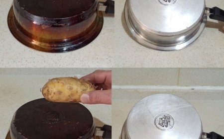 Werfen Sie es nicht in den Müll: So lässt ein verbrannter Topf wieder wie neu aussehen