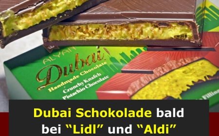 Lifestyle News Unterhaltung Dezember , 2024 Dubai-Schokolade kommt zu Lidl: 10.000 Tafeln in limitierter Auflage