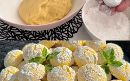 Rezept für weiche Zitronenkekse