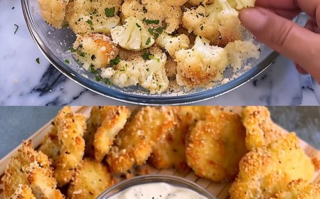 Gebackener Blumenkohl ist besser als Fleisch! Knuspriger gebackener Blumenkohl