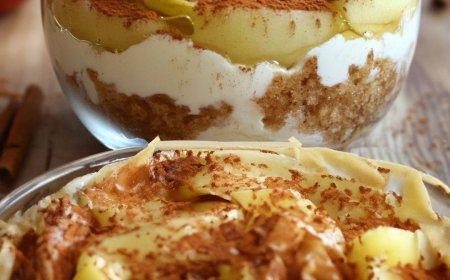 Apfel Zimt Tiramisu   Ein entfetteter Apfeltraum