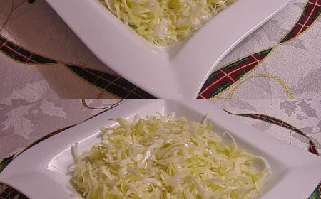 Krautsalat  wie im griechischen Restaurant