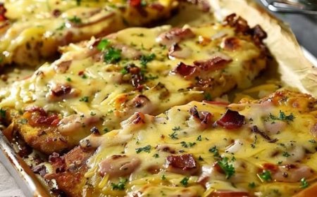 Überbackene Partyschnitzel aus dem Ofen