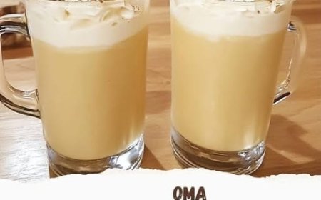 Alkoholfreie Heiße Oma mit 150 ml Vanillesauce sorgt ab jetzt im Winter für wohlige Wärme!