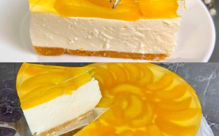 Quarkkuchen ohne Backen mit 200 g Butterkekse in 10 Minuten zubereitet