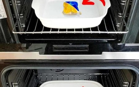 Der Trick, den Backofen „ohne Aufwand“ zu reinigen. Sogar verbranntes Fett verschwindet