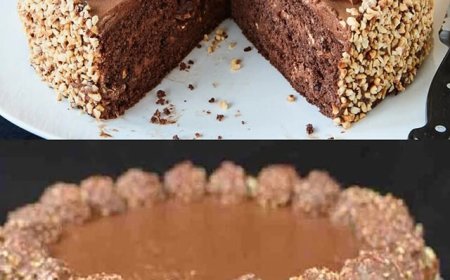 IN 20 MINUTEN FERTIG UND OHNE BACKEN, FERRERO ROCHER TORTE