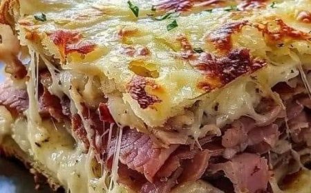 Klassischer herzhafter Reuben-Auflauf