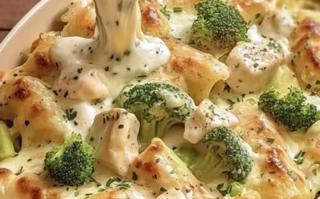 Das konnte ich jede Woche essen, Brokkoli Auflauf mit 300 g Hähnchenbrust