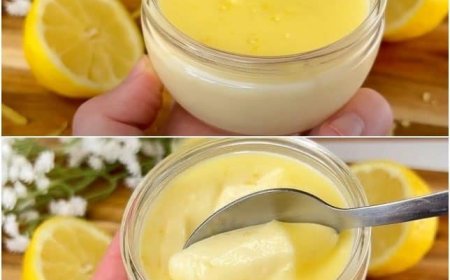 Zitronencreme: keine Eier, keine Stärke, kein Mehl 3 Zutaten Erstaunlich