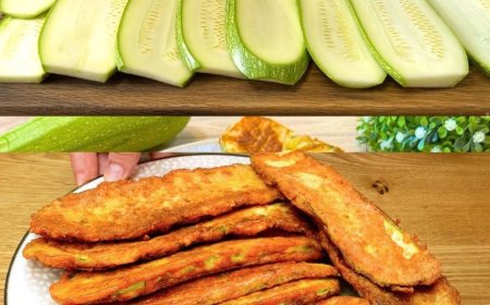 Knusprige Parmesan Zucchini Pommes