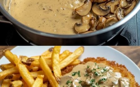 Schwarzwälder Jägersauce mit Champignons in 15 Minuten gemacht