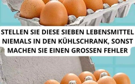 Legen Sie diese sieben Lebensmittel nicht in Ihren Kühlschrank