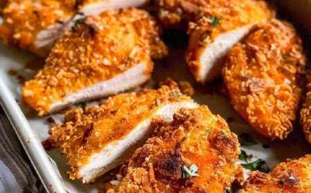 Knusprige Hähnchenbrust