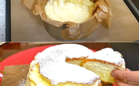 Ich habe noch nie so einen HERRLICHEN Kuchen gegessen! Nur 1 JOGURT und fertig ist ein Joghurtkuchen