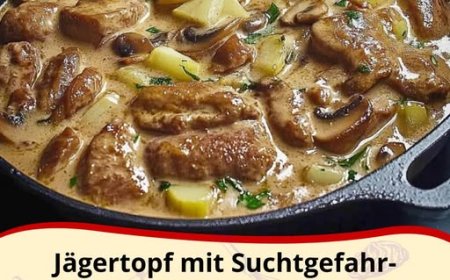 Jägertopf mit 2 kg Schnitzelfleisch das lieben einfach alle