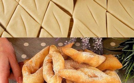 Teile sie mit niemandem, super leckere Schneeschleifen