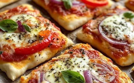 10 Minuten Pizza Quadrate die einfach alle lieben!