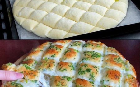 Knoblauch Mozzarella Brot Macht einfach süchtig, ein Traum