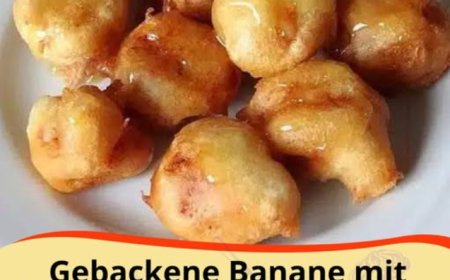 Gebackene Bananen wie beim Chinesen