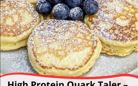 High Protein Quark Taler   Der perfekte Fitness-Snack für jeden Tag
