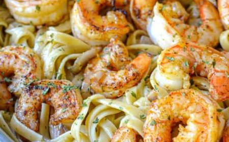 Cajun Garnelen Pasta