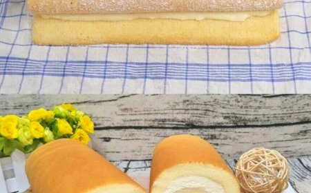 Woow du wirst ständig backen, Zitronen – Biskuitrolle in wenigen Minuten