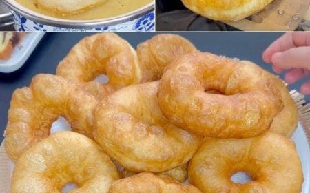 Das Rezept, um die Donuts fluffig und lecker zu machen