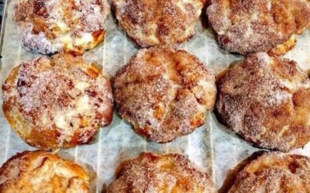 Sehr lecker und einfach, Apfelbällchen in 5 Minuten im Ofen