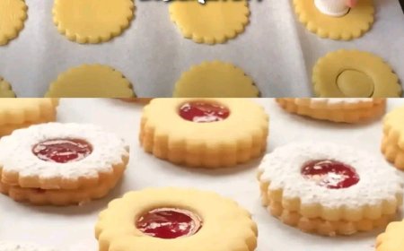 Hier ist das Rezept für zarte Kekse, die auf der Zunge zergehen – in nur 5 Minuten zubereitet