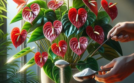 Anthurium blüht fast das ganze Jahr über wie verrückt, wenn Sie diese einfachen Pflegeregeln befolgen