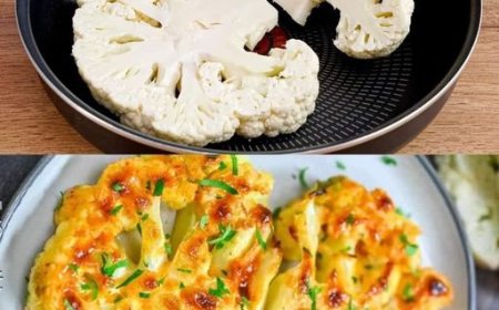 Gesund und köstlich: Blumenkohlschnitzel, die dich überraschen werden