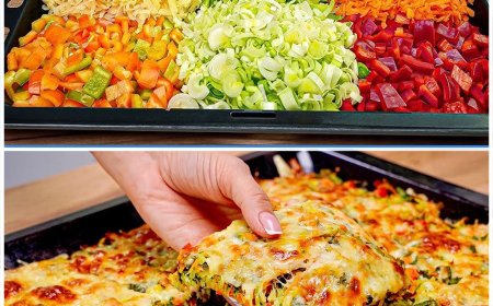 Schnelle gemüsepizza mit joghurtsauce: einfach das gemüse schneiden und im ofen backen