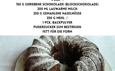Schokoladen-Nusskuchen
