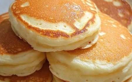 Die backe ich jede Woche, Pfannkuchen mit 250 ml Naturjoghurt