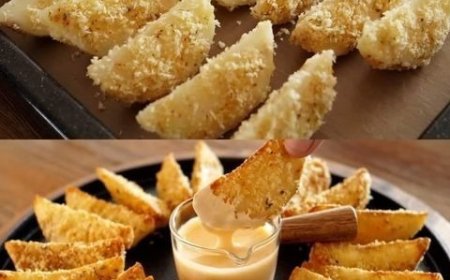 Knoblauch-Käse-Kartoffeln