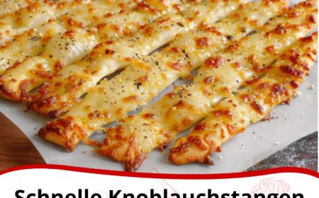 Schnelle Knoblauchstangen: Ein unwiderstehlicher Snack in Minuten