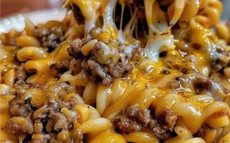 Würzige Hackfleisch-Makkaroni mit Käse