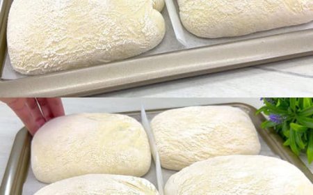 Selbstgemachtes No Knead-Brot: Knusprig außen, weich innen  In nur wenigen Minuten fertig!