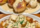 Sooo lecker dass ich es 3x die Woche koche, Kartoffeln in Knoblauch Sahnesauce fertig in paar Minuten