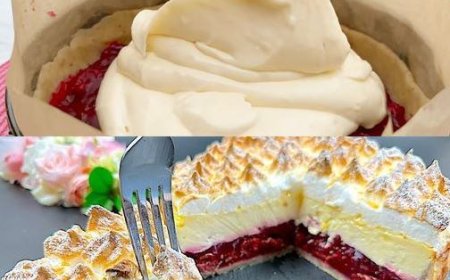 Himmelstorte mit Sauerkirschen: Ein himmlisches Rezept in nur 30 Minuten